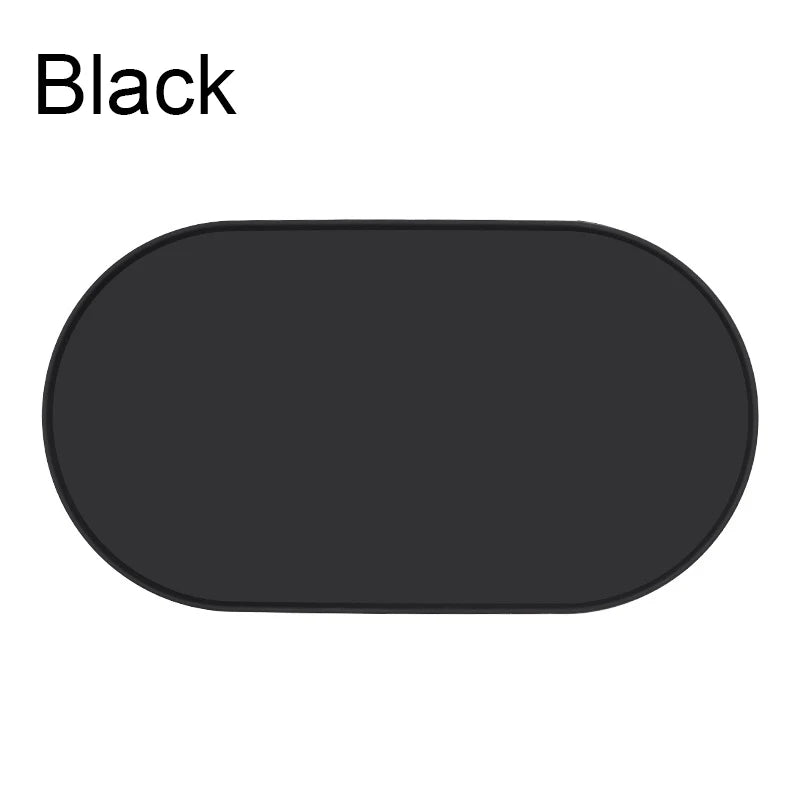 Silicone Waterproof Pet Bowl Mat - Spill-Resistant Feeding Tray for Dogs and Cats