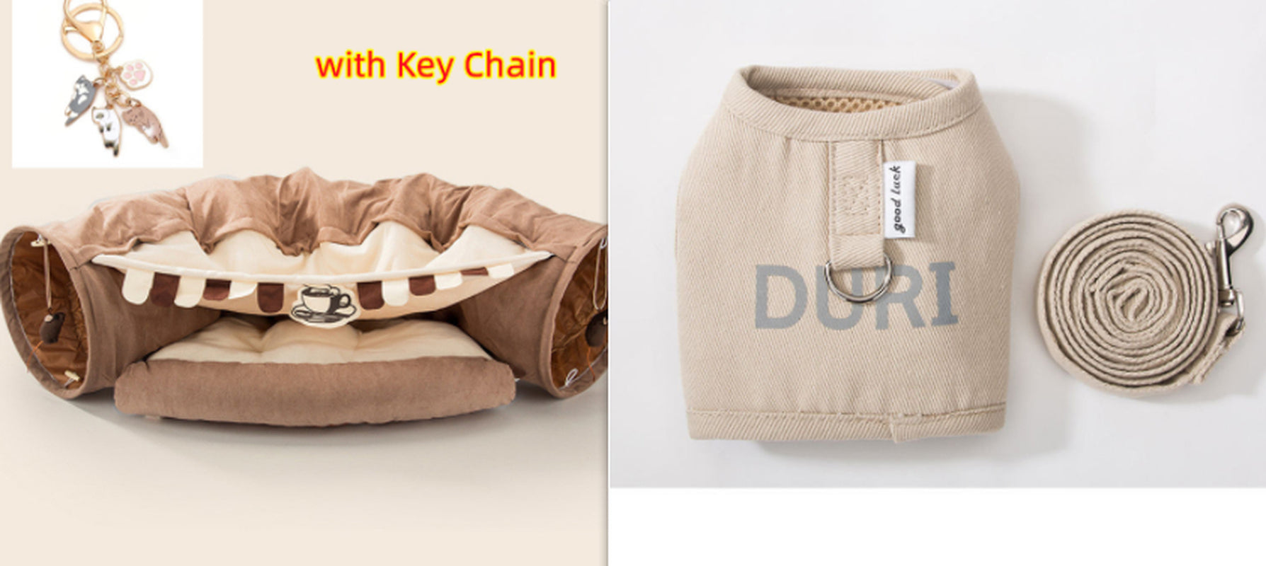 Durable and Washable Collapsible Cat Tunnel