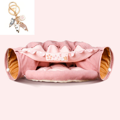 Durable and Washable Collapsible Cat Tunnel